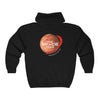 Mars- Inspired By Space Hooded Sweatshirt