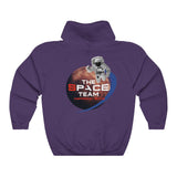 logo & Mars Astronaut- Hooded Sweatshirt