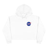 NASA Classic Logo Crop Hoodie