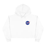 NASA Classic Logo Crop Hoodie