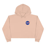 NASA Classic Logo Crop Hoodie