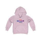 Cosmic logo- I Love Space, Hooded Sweatshirt