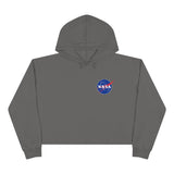 NASA Classic Logo Crop Hoodie