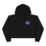 NASA Classic Logo Crop Hoodie