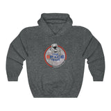 Moon Astronaut- Hooded Sweatshirt