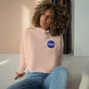 NASA Classic Logo Crop Hoodie