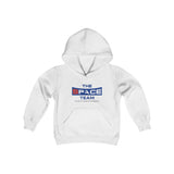 logo & Mars Astronaut- Kids Hooded Sweatshirt