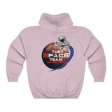 logo & Mars Astronaut- Hooded Sweatshirt