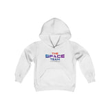 Cosmic logo- I Love Space, Hooded Sweatshirt