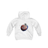 logo & Mars Astronaut- Kids Hooded Sweatshirt