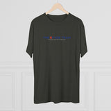 Logo- It Takes Courage to Believe, Men's Tri-Blend Tee