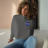 NASA Classic Logo Crop Hoodie