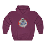 Moon Astronaut- Hooded Sweatshirt