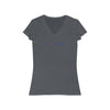 Logo- Women's 100% V-Neck Tee