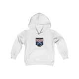 Banner Helmet- Takes Courage To Believe, Kid's Hooded Sweatshirt