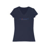 Logo- Takes courage To Believe, Women's V-Neck Tee