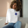 NASA Classic Logo Crop Hoodie