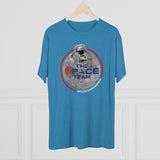 Moon Astronaut- Men's Tri-Blend Tee